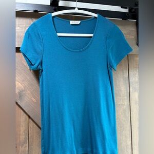 Kettlewell Hetta scoop neck, medium, teal summer or autumn